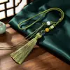Cordón de borla tejido a mano, accesorio estilo vintage, disponible en varios colores, adecuado para decoración de teléfono y llaves