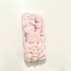 ¡Wow diadema linda de chica suave para otoño e invierno, diadema para el pelo, banda para el pelo para lavarse la cara, tocado de maquillaje, multicolor, felpa, blanco, rosa