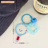 Colgantes Creativos de Bolas de Dibujos Animados, Accesorios de Llavero de Tenis de Mesa y Fútbol, Decoraciones Versátiles para Bolsos de Niñas