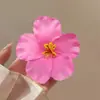 Didy No Tiene Miedo del Mismo Pasador Verde de Phalaenopsis Flor Lateral Flor Artificial Tocado Accesorios para el Cabello de Viaje a la Costa