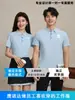 Camisa Polo de Manga Corta de Lujo para Hombre de Verano con Logo Impreso de Grupo, Camiseta de Corte Holgado de Alta Gama, Camisa Cultural de Negocios