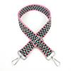 Nueva Correa Ancha de Jacquard Tejido Colorido 3.8cm Engrosada Reducida Correa Larga Un Hombro Bandolera Accesorios para Bolsos Correa