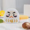 Esponja Estampada de Cozinha Desenho Animado Rosto Sorridente Esponja para Lavar Louça Esponja de Limpeza de Cozinha Bloco Esfregão Pano para Lavar Louça Esponja Limpa