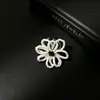 Pendientes y Anillos de Flor Hueca con Perlas Dulces y Frescos, Accesorios de Moda Trendy Estilo Bosque Pastoral para Mujeres