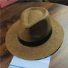 Sombrero de Sol de Verano para Hombres de Mediana Edad y Ancianos Sombrero de Paja Casual para Exterior Sombrero de Paja de Verano Sombrero de Papá para Ancianos