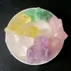 Casa Feminino Enfeites Decorativos Difusor Recipiente de Pedra de Cristal Frasco de Armazenamento Óleo Essencial Luz Noturna Duradoura Recipiente para Presente Caixa Pote de Armazenamento