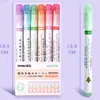 Cola líquida tipo caneta para journaling de estudantes e artesanato DIY, aplicação precisa, cola lavável e segura