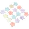 Venta Caliente Europea y Americana Color Acrílico Floral Imitación Jade Mármol Poligonal Flor Cuentas diy Pulsera de Cuentas