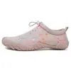 Zapatos de Agua de Moda Transfronterizos para Uso en la Playa, Zapatos para Rafting de Río de Colores Arcoíris al por Mayor, Zapatos Deportivos de Secado Rápido Antideslizantes Transpirables para Hombre