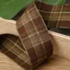 Fita de Xadrez Britânico Outono e Inverno Fita DIY Laço Feito à Mão Acessórios para Prendedor de Cabelo Roupas Sapatos e Chapéus Fitas Combinando
