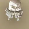 Pendientes de Borla de Circonita Delanteros y Traseros de Hada Súper para Mujer, Lujo Ligero, Gama Alta, Personalizados, Versátiles, Pendientes y Aretes de Moda Únicos