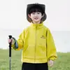 Chaqueta Exterior para Niños Ropa de Abrigo para Niños Otoño Invierno 2026 Nuevo Estilo Coreano Ropa Genial para Niños Pequeños Primavera Otoño Impermeable Traje de Montañismo