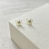 Aretes de Mariposa Tridimensionales Estilo Hada de Plata 925 para Mujer Dulces y Pequeños Estilo Mori Nueva Moda Aretes de Alta Gama para Niña
