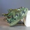 Sapatos Camuflados Infantis da Marca Plus Primavera e Verão Malha Dupla Respirável Tênis Esportivo para Meninos Tênis de Corrida para Competições Esportivas