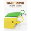 Etiqueta de Plástico Colgante 100*100 Integrada con Tarjeta Zhongtong Yunda Anneng Etiqueta de Identificación Etiqueta de Etiqueta de Lazo de Cable para Entrega Express