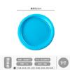 Plato Desechable Transfronterizo 5 pulgadas 10 pulgadas Plástico PS Plato de Cena Fiesta Plato de Frutos Secos Pastel Ensalada Plato Redondo