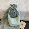 Bolsa de Lona Informal Sencilla Tipo Bollo para Mujer, Bolso de Hombro Cruzado Ligero y Versátil, Bolsa Grande de Capacidad para el Trabajo, Nuevo Modelo 2026