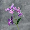 Decoración de ventana de mariposa impresa en 3D, decoración del hogar, accesorios de fotografía, flores artificiales populares, adornos de flores artificiales transfronterizos al por mayor