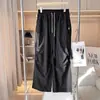 Esquema de Cores Dopamina Cintura Elástica Cintura Alta Cordão Leve Respirável Resistente à Água Secagem Rápida Macacão de Paraquedista Roupa de Trabalho Calça Casual