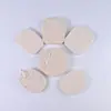 Partículas de nuez de fábrica partículas de limpieza facial pounces de limpieza facial espesados con cordón pounces de esponja de limpieza facial