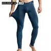 Pantalones cálidos magnéticos para hombre de otoño e invierno, pantalones de otoño, leggings delgados, ropa interior de una pieza, pantalones de lino de otoño e invierno, pantalones delgados de algodón y lana