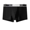 Cueca Boxer Masculina 100% Algodão, Primavera e Outono, Cintura Média, Respirável, Antibacteriana 10A, Boxer Masculino Moderno Atacado