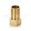 Codo de Cobre 1 Minuto 2 Minutos 3 Minutos 4 Minutos 6 Minutos 1 Pulgada 2 Hilo Interior y Exterior Extensión Directa Accesorios para Tubería de Agua No Acero Inoxidable 304 Medio