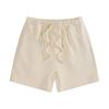 Pantalones Cortos para Niños 330g Algodón Puro Felpa Pantalones Cortos Juveniles para Niños y Adolescentes, Pantalones de Cinco Puntos, Pantalones de Chándal Estilo Juvenil Campus