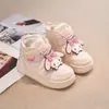 Botas de Neve Kuromi para Meninas 2025 Novo Inverno Infantil Sapatos de Algodão Quentes Meninas Botas de Algodão com Pelúcia Plus Nordeste