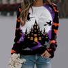 Nuevo suéter divertido de Halloween 2023 serie 3D estampado digital para mujer comercio exterior Amazon venta caliente ropa de mujer