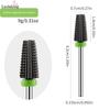 Broca de Tungstênio para Manicure para Remoção de Unhas, Polimento de Pele Morta, Broca de Polimento de Unhas que Não Aquece, Ferramenta de Manicure