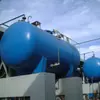 Tanque de Almacenamiento de Ácido Sulfúrico Concentrado al 98% con Garantía de 10 Años y Mantenimiento de por Vida, Especificaciones Completas, Tanque Horizontal de Ácido Sulfúrico, Resistente a la Corrosión y a Prueba de Explosiones