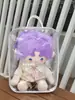 Bolsa de Passeio para Boneca de Algodão 20cm40cm50cm Bolsa à Prova de Poeira de PVC Transparente Bolsa de Exibição Suporte de Arame de Aço Bolsa de Armazenamento