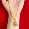 Cadena Integrada de Cacahuete de Lujo Sencillo de Gama Alta de Nicho Buenas Cosas para Mujer Moda Versátil Cadena para Clavícula Regalo para Novia