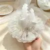 Pinza para el Pelo Sombrero Imperial de Súper Hada Cosplay Disfraz Súper Lindo Precioso Encaje Pluma Bombín Velos Pinza para el Pelo Tocado de Fotografía