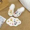 Zuecos Versátiles de Dibujos Animados Más Vendidos Serie Zootopia Nick y Judy Charms para Zapatos Lindos Desmontables DIY