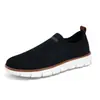 Zapatos para hombre de talla extragrande transfronterizos tendencia de moda tejido volador slip-on zapatos perezosos de un paso zapatos casuales deportivos hombres