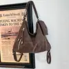 Bolso de Hombro Único para Mujer Nuevo Retro Simple para el Trabajo Bolso de Mano Cruzado Mochila Versátil Casual Multifuncional