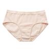 2026 Cor Sólida, Múltiplas Opções de Cor, Controle da Barriga, Calcinhas de Algodão Sem Costura para Mulheres, Algodão Puro, Cintura Média, Tamanho Grande, Tanga Levanta Bumbum