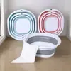 Lavabo Plegable Colapsable Viaje Portátil Lavabo para Bebé Grande Lavabo para Baño de Pies Doméstico Dormitorio de Estudiantes