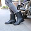 Direto da fábrica novos acessórios de moda galochas Galochas femininas de cor sólida estilo western cano médio salto baixo antiderrapantes