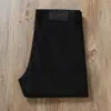 Estação Europeia Verão High-end Calça Reta Fina Macia Sem Passar Elástica Antirrugas Estilo Americano Cinco Bolsos Calças Casuais para Homens