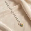 Nuevo Estilo Doce Signos del Zodíaco Brocado Imitación Dinastía Song Estilo Chino Nuevo Collar Cadena para Suéter Versátil Estilo Nacional Regalo para Amigos Accesorio Colgante