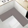 Tapete de Chão Descartável de Lama Diatomácea para Cozinha de Casa, Absorvente de Água, Antiderrapante, à Prova de Salpicos, Tapete de Pé Longo para Área do Fogão, Descartável