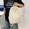 Mochila Impermeable Versátil Estilo Coreano Nueva Transfronteriza para Mujer Bolsa de Tela de Gran Capacidad Mochila Simple de Viaje para Mujer Venta al por Mayor