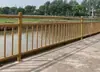 Fábrica de Cercas de Bambu Sintético, Cerca de Arborização para Construção Rural Nova, Horta Comunitária, Horta, Área Cênica, Cerca de Bambu Simulada