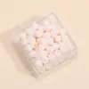 Cuentas de vidrio para semillas, cuentas redondas con recubrimiento de aceite, cuentas sueltas de color sólido, accesorios para pulseras y collares hechos a mano para DIY, accesorios de cuentas sueltas, joyería
