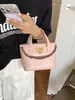 Bolso de mano para mujer estilo coreano transfronterizo 2026 principios de otoño nuevo popular versátil bandolera cruzada bolso cubo