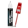 Bolígrafo de retoque de pintura para coche de suministro especial transfronterizo, Bolígrafo reparador de arañazos para la superficie de la pintura del coche, Pintura de retoque rápido para arañazos Blanco Perla y Negro