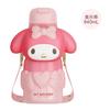Copo Térmico Sanrio Kuromi Meninas Bonitas Crianças Ir para a Escola Masculino Melody Desenho Animado Copo com Canudo para Beber